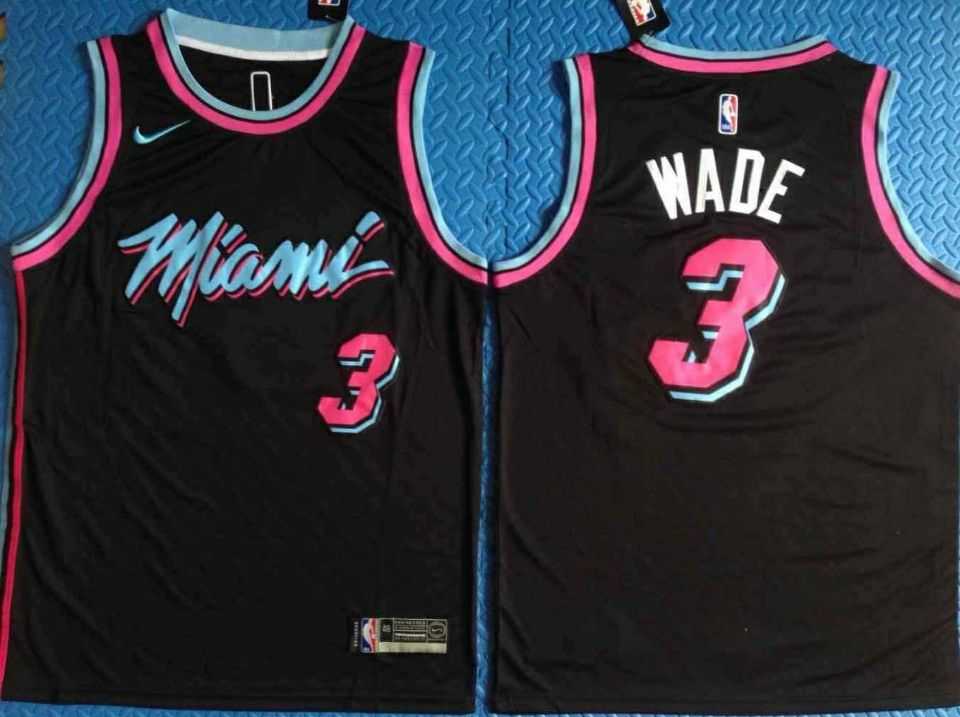 Heat 3 Dwyane Wade Black City Edition Nike Swingman Jersey,We sell and wholesale Heat 3 Dwyane Wade Black City Edition Nike Swingman Jersey on line form chian!